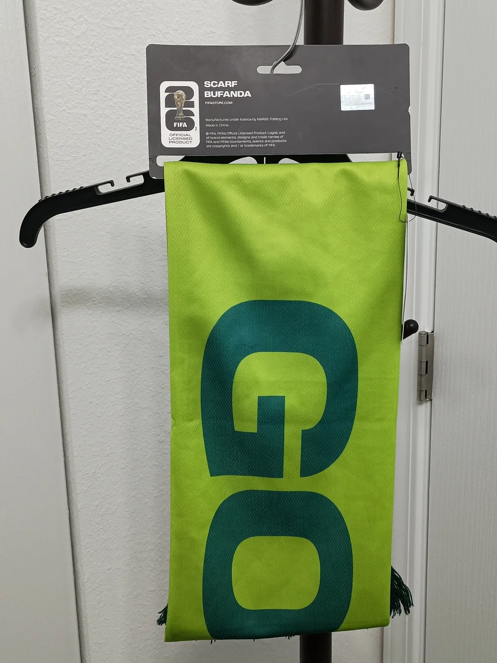 FIFA Official Licensed Mexico World Cup Soccer Scarf * 63 Inches * New